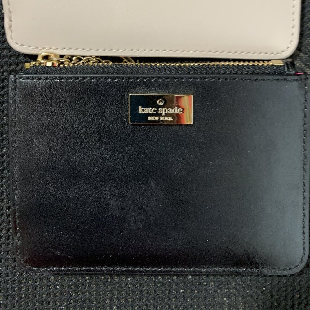 Kate spade L zip card case New defects